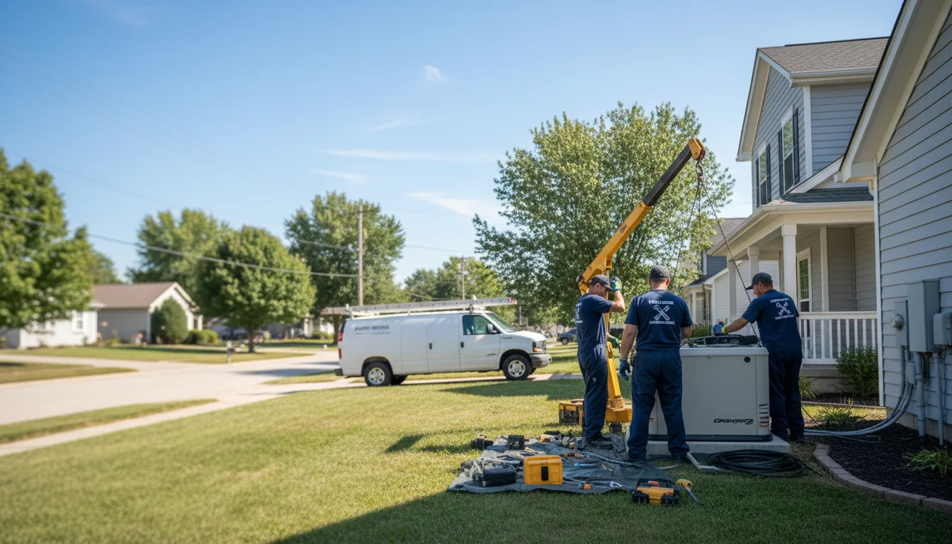 Generator Installation in Machesney Park, IL near me
